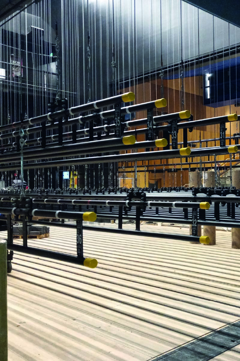 SHOWSDT La Caserne – stage carriers and rigging