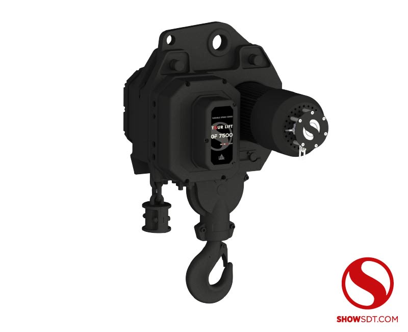 Palan à chaîne vitesse variable Tour Lift GF 7500kg | SHOWSDT