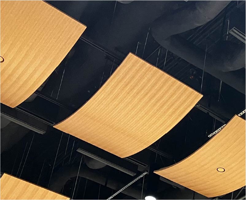 Rideaux acoustiques motorisés